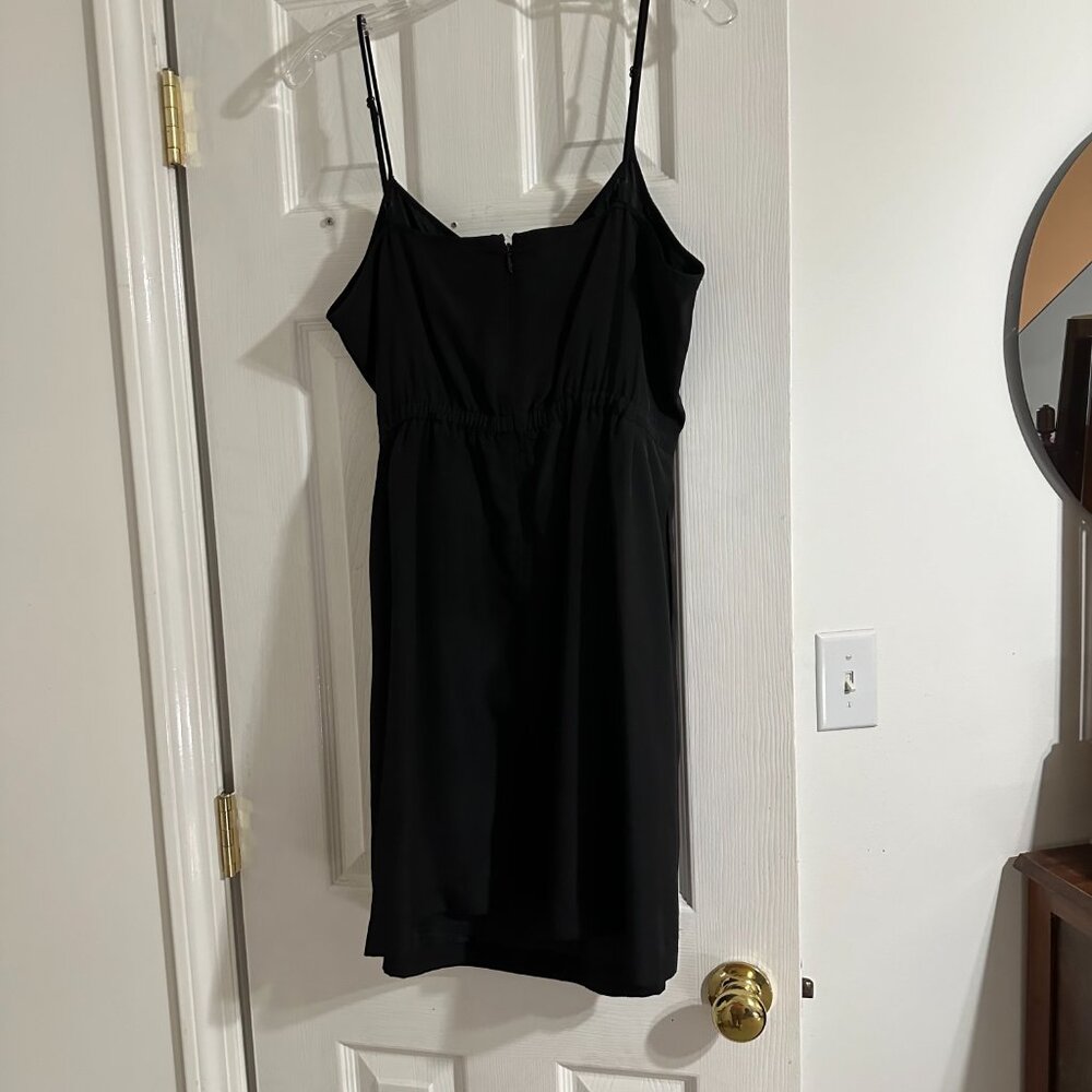 J Crew Black Mini Dress Size 14